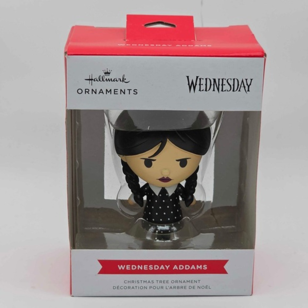 Wednesday Addams Christmas Tree Ornament by Hallmark Brand NEW in Box 3HCM3754